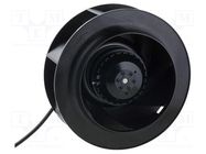 Fan: AC; radial; 230VAC; Ø225x99mm; 1190m3/h; 69dBA; ball bearing FULLTECH