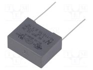 Capacitor: polypropylene; X2; R46 310V; 1uF; 26.5x11x20mm; THT KEMET