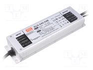 Power supply: switched-mode; LED; 240W; 54VDC; 4.45A; 100÷305VAC MEAN WELL