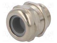 Cable gland; with long thread; M32; 1.5; IP68; brass; 10bar HUMMEL