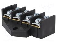 Connector: terminal block; 380V; screw terminal; Contacts: brass PLASTROL