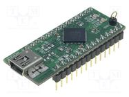 Module: USB; FIFO,MPSSE,UART; -40÷85°C; DIP28,USB B mini 