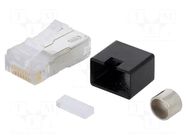 Connector: RJ45; plug; PIN: 8; shielded; 8p8c; for cable BEL FUSE