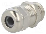 Cable gland; M12; 1.5; IP68; brass HUMMEL