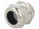 Cable gland; M25; 1.5; IP68; brass; Body plating: nickel HUMMEL