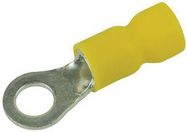 TERMINAL, RING TONGUE, #10, CRIMP YELLOW