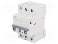 Circuit breaker; 400VAC; Inom: 32A; Poles: 3; Charact: C; 6kA; IP20 SIEMENS