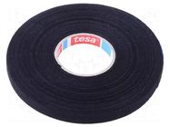 Tape: textile; W: 9mm; L: 25m; Thk: 0.25mm; Automotive; caoutchouc TESA