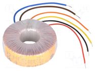 Transformer: toroidal; 50VA; 230VAC; 25V; 25V; 1A; 1A; Leads: cables TALEMA