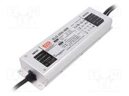 Power supply: switched-mode; LED; 200W; 48VDC; 4.16A; 100÷305VAC MEAN WELL