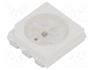 LED; orange; blinking; 220÷330mcd; 120°; 20mA; 3÷5VDC; 5x5x1.5mm OPTOSUPPLY