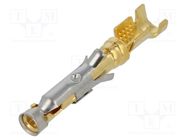 Contact; female; gold-plated; 1.5mm2; HD.M; crimped; for cable TE Connectivity