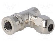 Plug; M12; PIN: 4; female; A code-DeviceNet / CANopen; for cable TE Connectivity