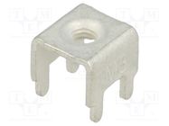 Terminal: screw terminal; screwless; THT,screw terminal; brass FIX&FASTEN