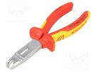 Stripping tool; Øcable: 8÷13mm; 1.5mm2,2.5mm2; Wire: round; 165mm KNIPEX