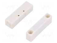 Reed switch; Range: 40mm; 50x14x12mm; Connection: screw; 250mA SHALLIN ELECTRONICS