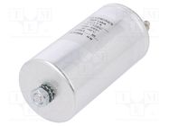 Capacitor: polypropylene; 4uF; Leads: M6 screws; ESR: 2mΩ; M8 screw KEMET