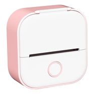 Phomemo T02 portable label printer pink and white, Phomemo