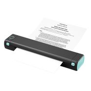 Portable A4 label printer Phomemo M08F (black and green), Phomemo