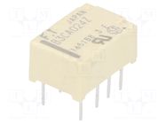 Relay: electromagnetic; DPDT; Ucoil: 24VDC; 2A; 0.3A/125VAC; FTR-B3 FCL Components