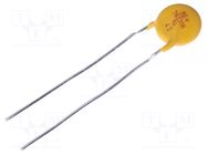 Varistor: metal-oxide; THT; 20VAC; 26VDC; 33V; ±10%; 250A; Ø9mm; 2.4J SR PASSIVES
