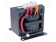 Transformer: mains; 200VA; 230VAC; 110V; Leads: terminal block BREVE TUFVASSONS