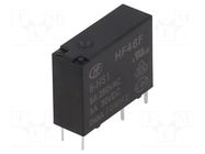 Relay: electromagnetic; SPST-NO; Ucoil: 5VDC; 5A; 5A/250VAC; HF46F HONGFA RELAY