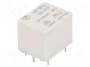 Relay: electromagnetic; SPDT; Ucoil: 6VDC; 10A; 10A/250VAC; PCB HONGFA RELAY