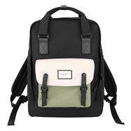 Himawari 1010 15.6'' laptop backpack (black-green), Himawari