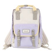 Himawari 194L 14'' laptop backpack (purple and sand), Himawari