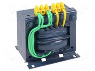 Transformer: mains; 1000VA; 400VAC; 110V; Leads: terminal block BREVE TUFVASSONS
