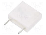 Resistor: wire-wound; THT; 560mΩ; 3W; ±5%; 14x13x5.5mm; 350ppm/°C SR PASSIVES