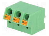 PCB terminal block; angled; 5mm; ways: 3; on PCBs; 0.2÷1mm2; tinned PHOENIX CONTACT