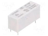 Relay: electromagnetic; SPDT; Ucoil: 12VDC; 10A; 10A/250VAC; PCB HONGFA RELAY