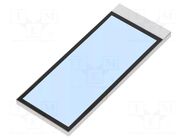 Backlight; LED; Dim: 55.75x22.86x2.5mm; white; 46.8x19mm; 650cd/m2 DISPLAY ELEKTRONIK