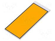 Backlight; LED; Dim: 75x30.48x2.5mm; amber; 66.8x27mm; 180cd/m2 DISPLAY ELEKTRONIK