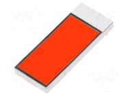 Backlight; LED; Dim: 29x11.8x2.5mm; red; 22.1x10mm; 700cd/m2 DISPLAY ELEKTRONIK