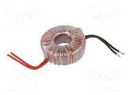 Transformer: toroidal; 450VA; 230VAC; 12V; 37.5A; Leads: cables INDEL
