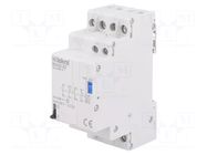 Relay: installation; bistable,impulse; NC x2 + NO x2; BI; 32A ISKRA