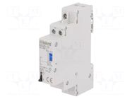 Relay: installation; bistable,impulse; NO; Ucoil: 24VDC; BI; 25A ISKRA