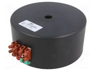 Transformer: toroidal; 300VA; 230VAC; 12V; 29.17A; Ø: 124mm; H: 65mm INDEL