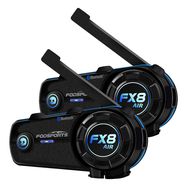 Fodsports FX8 Air motorcycle intercom two-pack (black), Fodsports