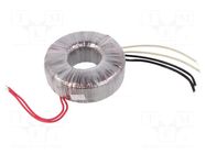 Transformer: toroidal; 300VA; 230VAC; 55V; 55V; 2.72A; 2.72A; H: 58mm INDEL