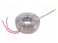 Transformer: toroidal; 300VA; 230VAC; 28V; 10.71A; Leads: cables INDEL