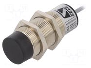 Sensor: inductive; OUT: NPN / NO; 0÷15mm; 10÷30VDC; M30; 2m; IP67 SELS