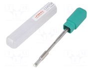 Tip; chisel; 4.8x1.5mm; longlife JBC TOOLS