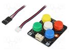 Sensor: touch; switch; analog; 3.3÷5VDC; Ch: 5; Gravity; Arduino DFROBOT