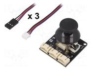 Sensor: touch; joystick; analog; 3.3÷5VDC; Ch: 3; Gravity; Arduino DFROBOT