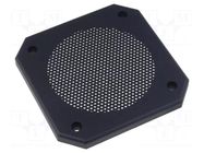 Loudspeaker grille; 114x114x9mm VISATON