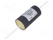 Capacitor: polypropylene; 22uF; 600VDC; ±2%; Ø40x78mm; Leads: axial MIFLEX